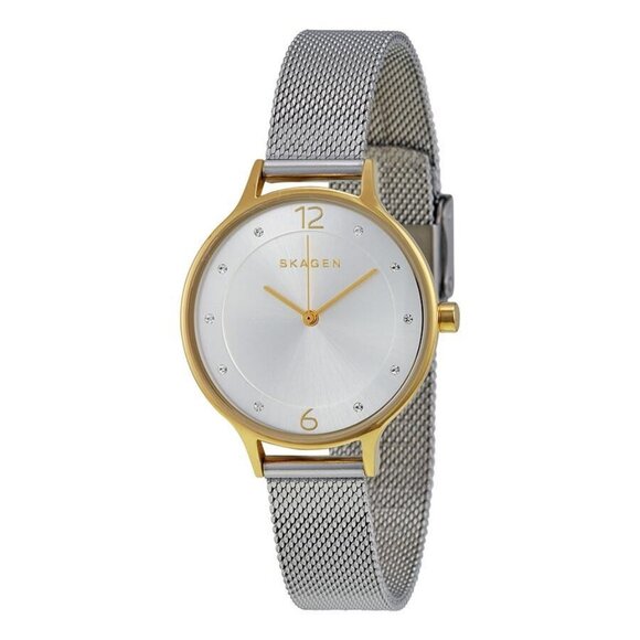 NWT Authentic Skagen Anita Silver Dial Women's Watch - Picture 1 of 3